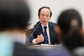 Bank of Japan Governor's Regular Press Conference